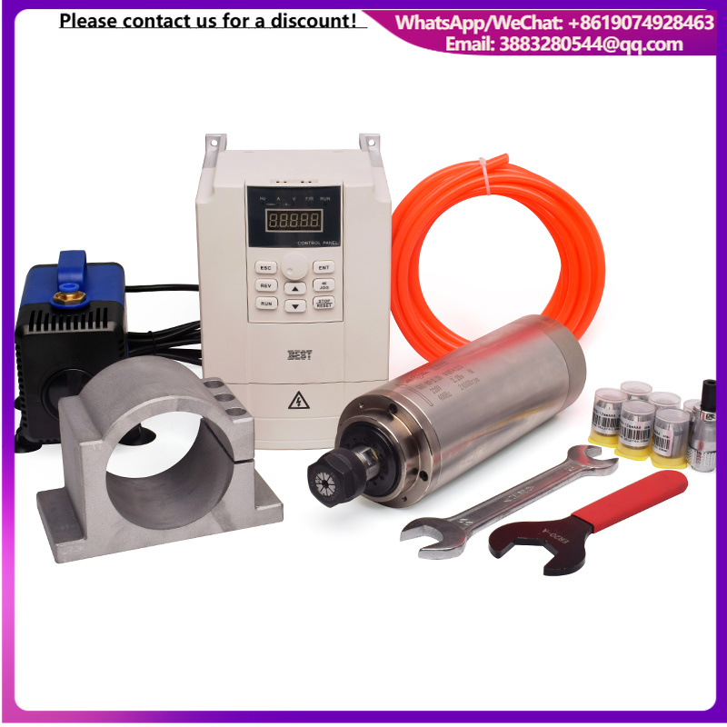 2.2Kw Water Cooled Spindle Kit Vfd - سعر رخيص، مغزل GDZ عالي السرعة