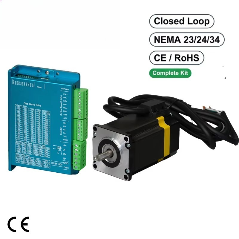 Nema 23 Closed Loop Stepper Motor Driver Kit - مجموعة محرك ستيبر Nema 23 24
