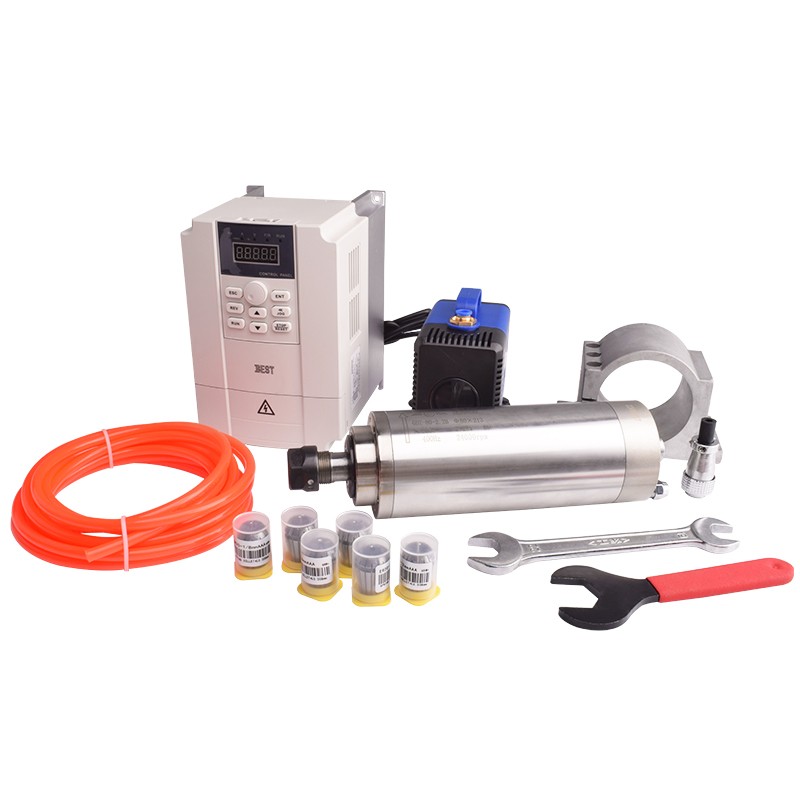 سعر رخيص، مغزل GDZ عالي السرعة - مراجعة 2.2Kw Water Cooled Spindle Kit Vfd وسعره