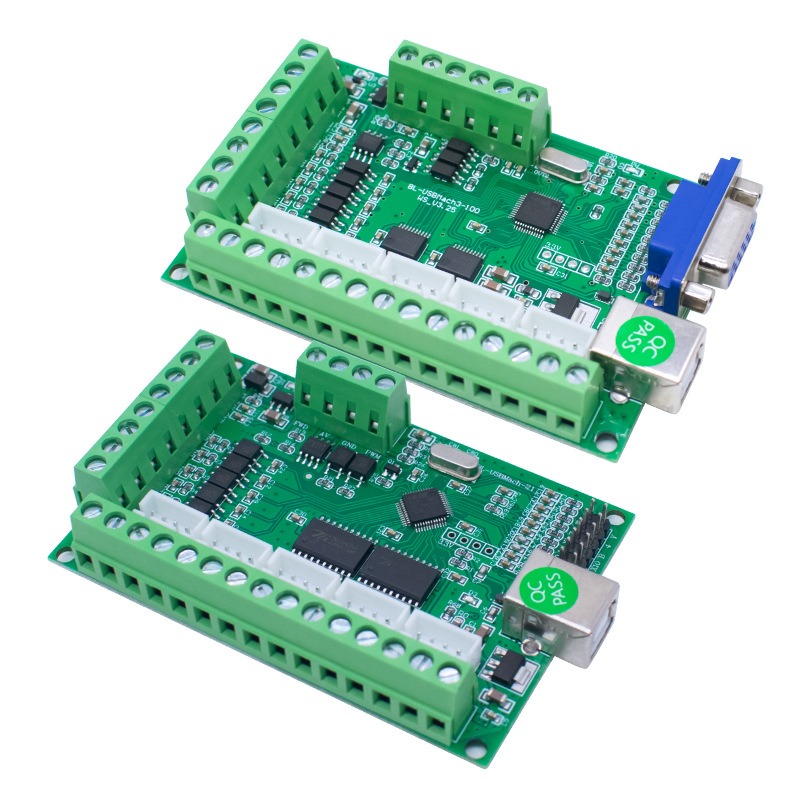 قطعة واحدة من لوحة التحكم في ا - مراجعة 5 Axis Cnc Breakout Board Interface Mach3 وسعره